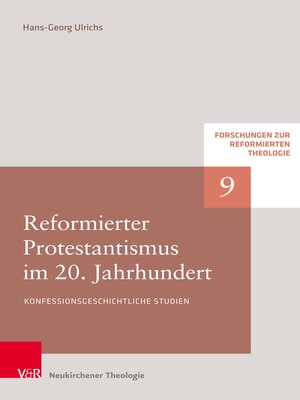 cover image of Reformierter Protestantismus im 20. Jahrhundert
